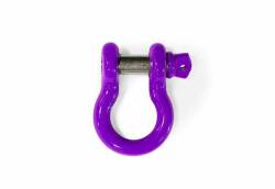 Steinjager - Steinjager J0048036 3/4" D-Ring Shackle 4.75 Ton Purple Each for Jeep JL - Image 1