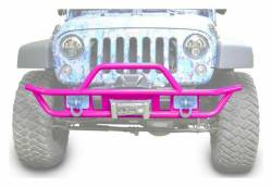 Steinjager - Steinjager Front Off Road Tube Bumper-Hot Pink for Jeep JK J0048135 - Image 1