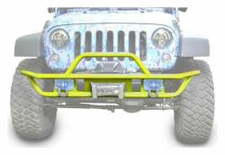 Steinjager - Steinjager Front Off Road Tube Bumper-Neon Yellow for Jeep JK J0048133 - Image 1