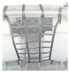 Steinjager - Steinjager Rear Dog Partition Cargo Net-Gray for Wrangler JK 4DR J0044983 - Image 1