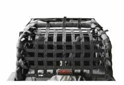 Steinjager - Steinjager Rear Teddy Top Cargo Net Black for Wrangler YJ J0046615 - Image 2