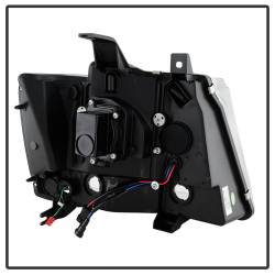 Spyder Auto - Spyder Auto Light Bar Headlights Black/Clear Suburban/Tahoe/Avalanche 5082565 - Image 3