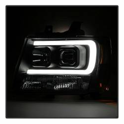 Spyder Auto - Spyder Auto Light Bar Headlights Black/Clear Suburban/Tahoe/Avalanche 5082565 - Image 7