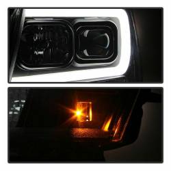 Spyder Auto - Spyder Auto Light Bar Headlights Black/Clear Suburban/Tahoe/Avalanche 5082565 - Image 8