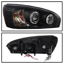 Spyder Auto - Spyder Auto 5042675 Black/Clear LED Halo Projector Headlights for 04-07 Malibu - Image 2