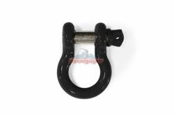Steinjager - Steinjager 3/4" D-Ring Shackle 4.75 Ton Black EACH for Jeep JK J0045648 - Image 1
