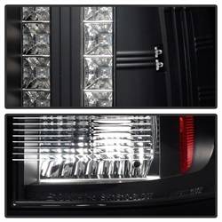 Spyder Auto - Spyder Auto 5001771 Black/Clear LED Taillights 07-13 Chevy Silverado 1500/2500HD - Image 2