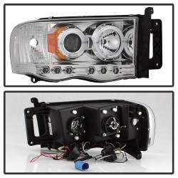 Spyder Auto - Spyder Auto Halo Projector Headlights Chrome/Clear for Dodge Ram 5009982 - Image 3