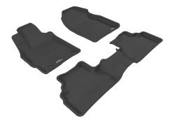 3D MAXpider - MAXpider L1MZ01601509 Kagu Floor Mat Front Rear Black Mazda CX7 - Image 1