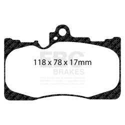 EBC Brakes - EBC Brakes S4KF1183 S4 Kits Redstuff & USR Rotor - Image 1