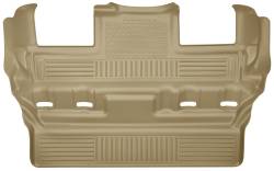 Husky Liners - Husky Liner Weatherbeater 3rd Row Floor Liners-Tan Suburban/Yukon XL 19303 - Image 1