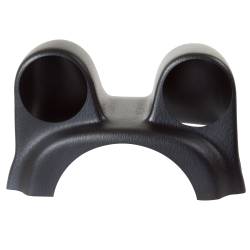 AutoMeter - AutoMeter 20024 Dual Steering Column Pod Black 2-1/16" - Image 2