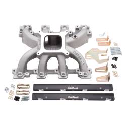 Edelbrock - Edelbrock 29086 Victor Jr. LS1 EFI Intake Manifold & Fuel Rail Kit - Image 1
