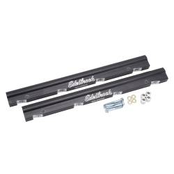 Edelbrock - Edelbrock 3655 Fuel Rail Kit for LS7 -8 AN Black Finish - Image 1
