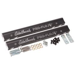 Edelbrock - Edelbrock 3644 Fuel Rail Kit for Big-Block Chrysler 413-440 -6 AN Black Finish - Image 1