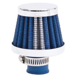 Edelbrock - Edelbrock 43513 Conical Valve Cover Breather w/9mm Inlet Blue Element - Image 1