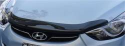 EGR - EGR 306391 Superguard Hood Guard Bugdeflector Smoke for 11-15 Elantra - Image 1