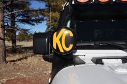 KC Hilites - KC HiLiTES 5102 Soft Light 6" Vinyl Black/Yellow KC Cover - Image 4