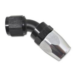 Russell - Russell 610113 Full Flow Hose End 45-DEG End Black/Silver -10AN - Image 1