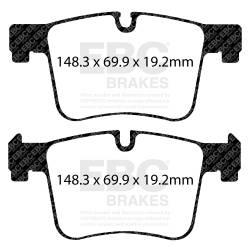 EBC Brakes - EBC Brakes DP32105C Redstuff Ceramic Low Dust Brake Pads - Image 2