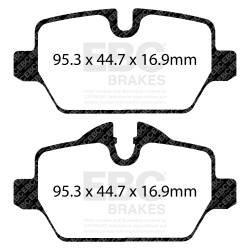 EBC Brakes - EBC Brakes DP32102C Redstuff Ceramic Low Dust Brake Pads - Image 1
