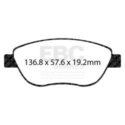 EBC Brakes - EBC Brakes S4KF1790 S4 Kits Redstuff & USR Rotor for 14-17 500 - Image 1