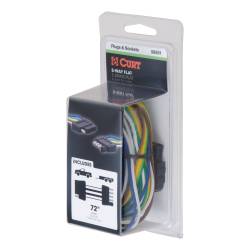 CURT - CURT Manufacturing 58551 5-Way Flat Wiring Connector - Image 2