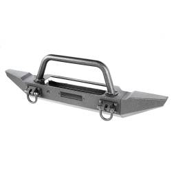 Rugged Ridge - Rugged Ridge XHD Winch Mount Front Bumper Kit Black for CJ/YJ/TJ 11540.57 - Image 4