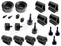 Metro Moulded Parts - Metro Moulded SBK 2323 Snap In Hood Stop Bumper Kit - Image 1