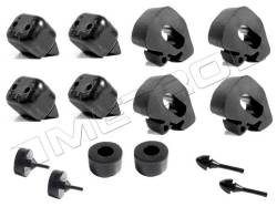 Metro Moulded Parts - Metro Moulded SBK 203 Snap In Hood Stop Bumper Kit - Image 1