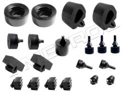 Metro Moulded Parts - Metro Moulded SBK 2324 Snap In Hood Stop Bumper Kit - Image 1