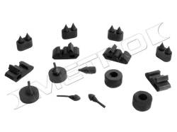 Metro Moulded Parts - Metro Moulded SBK 204 Door Hood Trunk Bumper Stop Kit - Image 1