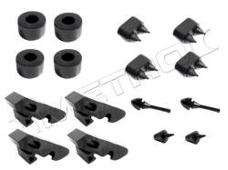 Metro Moulded Parts - Metro Moulded SBK 205 Snap In Hood Stop Bumper Kit - Image 1