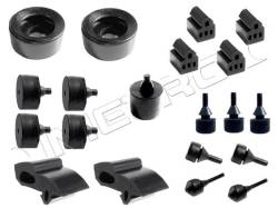 Metro Moulded Parts - Metro Moulded SBK 2327 Snap In Hood Stop Bumper Kit - Image 1