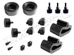 Metro Moulded Parts - Metro Moulded SBK 2332 Snap In Hood Stop Bumper Kit - Image 1