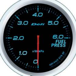 Defi - Defi DF10303 Link Meter Advance F Fuel Press Gauge Blue 0kPa +600kPa 60mm - Image 2
