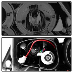 Spyder Auto - Spyder Auto 5009029 LED Halo Projector Headlights Chrome/Smoked - Image 3