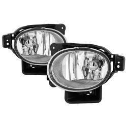 Spyder Auto - Spyder Auto 5064677 Black/Clear Fog Lights for 07-08 Acura TL - Image 1