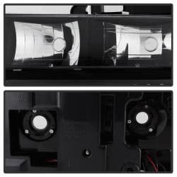 Spyder Auto - xTune Auto 5069542 Crystal Front Headlight Kit Black/Clear - Image 3