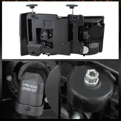 Spyder Auto - xTune Auto 5073518 Crystal Front Headlight Kit Black/Clear - Image 2