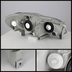 xTune Auto - xTune Auto 5073754 Black/Clear Crystal Headlights - Image 2