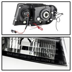 Spyder Auto - Spyder Auto 5078568 LED Halo Projector Headlights Black/Smoked - Image 2