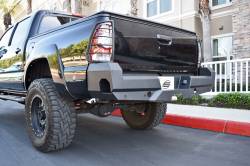 Steelcraft - Steelcraft 65-23370 Black HD Rear Elevation Bumper for 05-15 Toyota Tacoma - Image 2