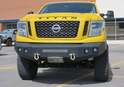 Steelcraft - Steelcraft 71-14080 Black Fortis Front Bumper for 16-19 Nissan Titan XD - Image 2