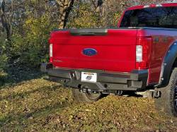 Steelcraft - Steelcraft 65-21380 Black HD Rear Elevation Bumper for 17-24 Ford Super Duty - Image 2