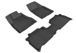 3D MAXpider - MAXpider L1LX03901509 Kagu Floor Mat F&R Black for RX350/330 - Image 4