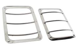 Kentrol - Kentrol 30582 Polished Rear Taillight Guards Pair for 07-18 Jeep Wrangler JK - Image 3