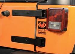 Kentrol - Kentrol 50578 Black Rear Tailgate Hinge Pair for 07-18 Jeep Wrangler JK - Image 7