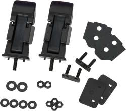 Kentrol - Kentrol 50489 Black Hood Catch Pair for 97-06 Jeep Wrangler TJ - Image 1