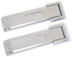 Kentrol - Kentrol 30017 Polished Tailgate Hinge Overlays 4pc for 07-18 Jeep Wrangler JK - Image 1